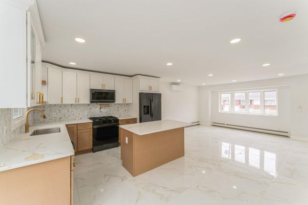 Interior, Kitchen, Marble, Recessed Lighting