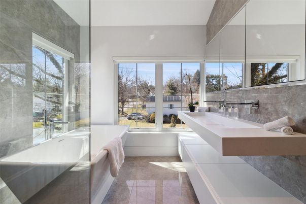 Bathroom, Glass Shower, Interior