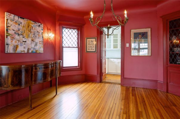 Chandelier, Interior, Wood Texture Flooring