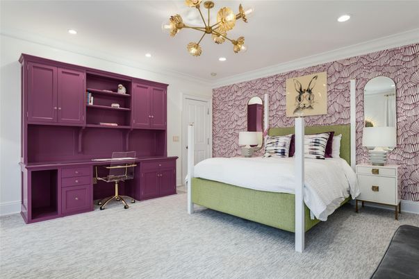 Bedroom, Home Office, Interior, Recessed Lighting