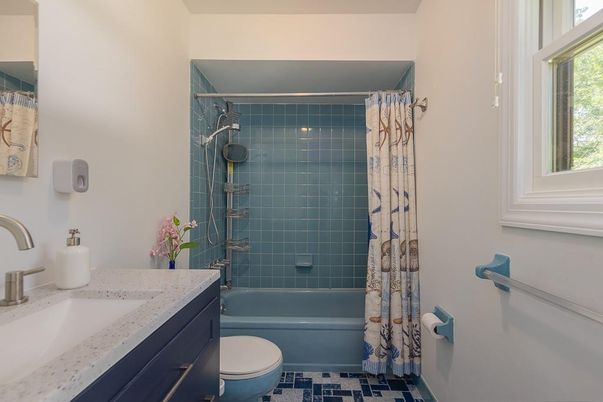 Bathroom, Glass Shower, Interior