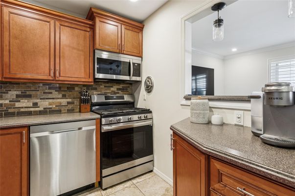 Interior, Kitchen, Recessed Lighting, Stainless Steel Appliances