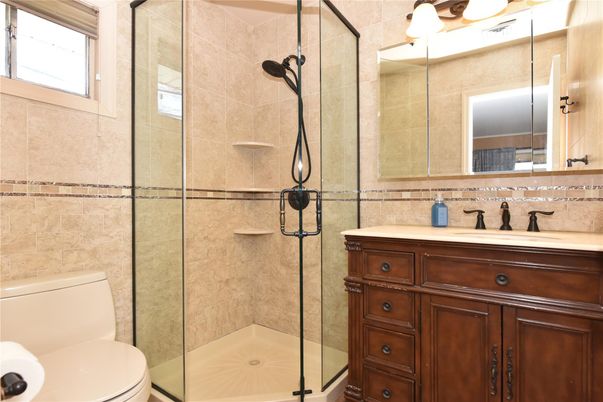 Bathroom, Glass Shower, Interior