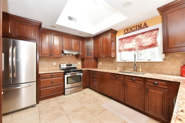 Interior, Kitchen, Recessed Lighting, Stainless Steel Appliances