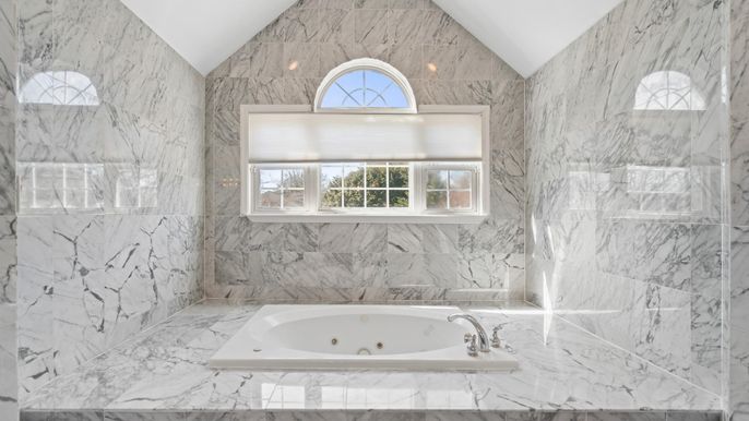 Bathroom, Interior, Marble, Marble Walls