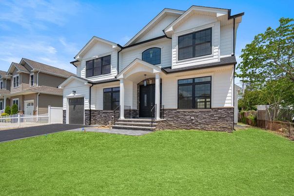 Attached, Backyard, Exterior, Facade, Farmhouse