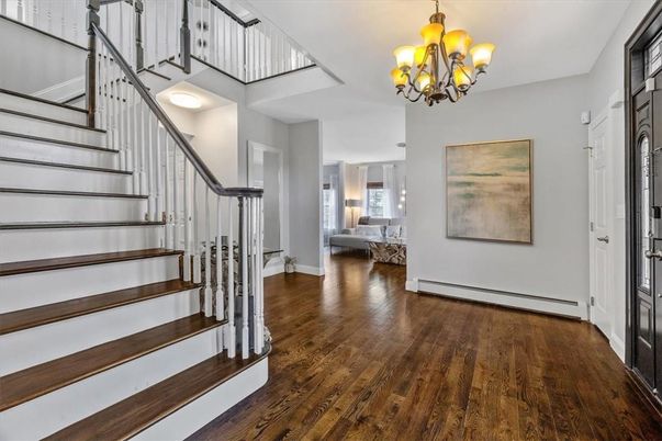 Chandelier, Interior, Wood Texture Flooring