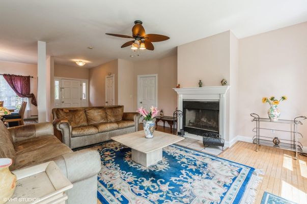 Fireplace, Interior, Living room, Wood Texture Flooring