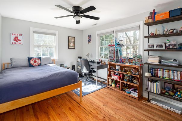 Bedroom, Home Office, Interior, Wood Texture Flooring