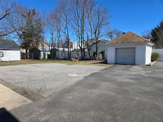Backyard, Detached Garage, Exterior
