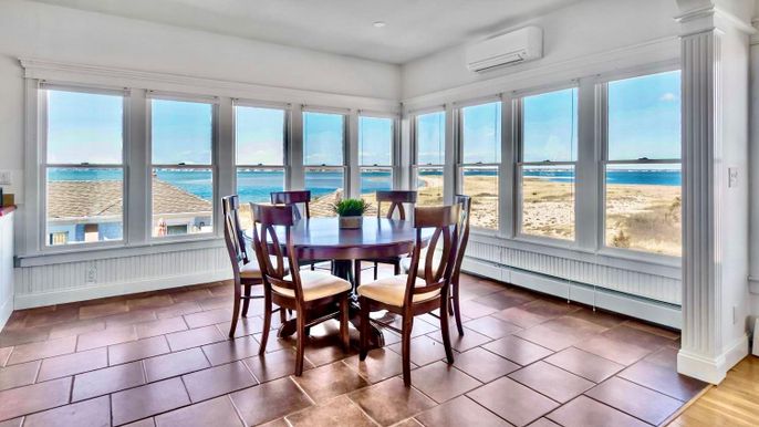 Dining room, Interior, Water