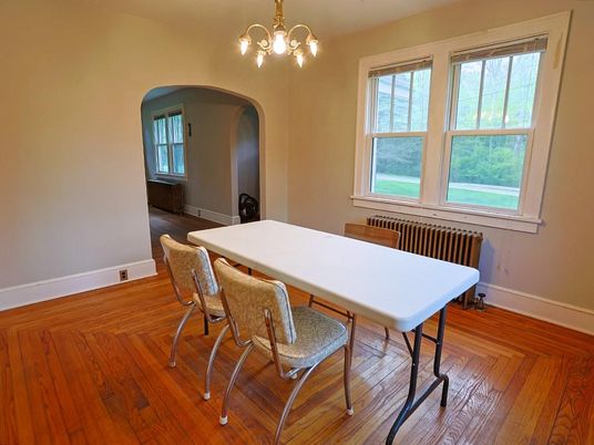 Dining room, Interior, Wood Texture Flooring