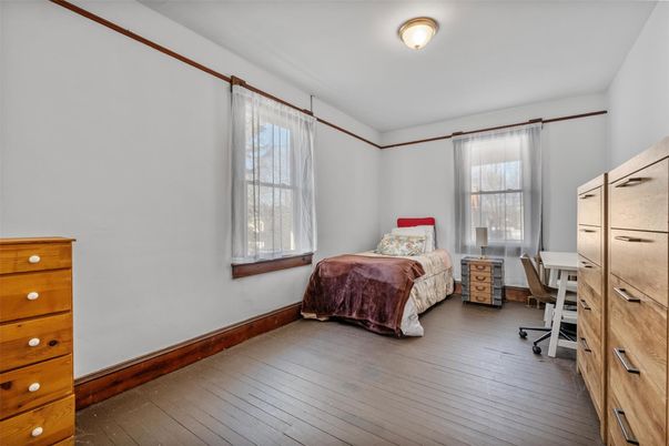 Bedroom, Home Office, Interior, Wood Texture Flooring