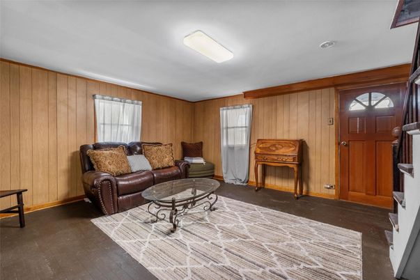 Interior, Living room, Wood Texture Flooring, Wooden Walls