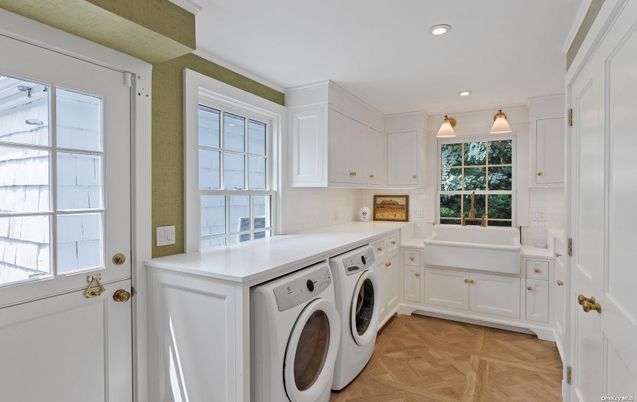 Interior, Recessed Lighting, Washer