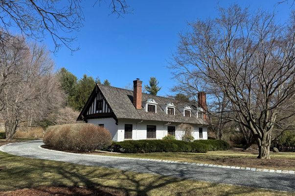 Backyard, Exterior, Facade, Tudor Revival