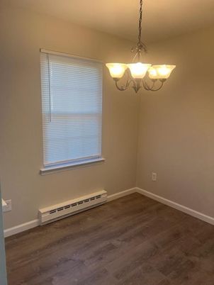 Chandelier, Empty room, Interior, Wood Texture Flooring