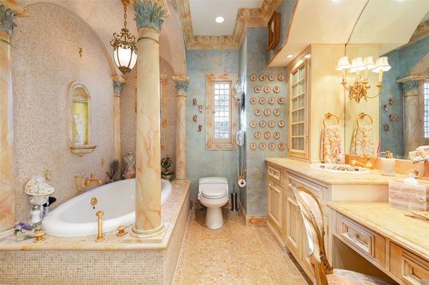 Bathroom, Interior, Pendant Lights, Recessed Lighting