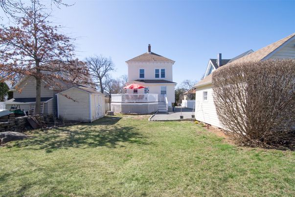 Backyard, Detached Garage, Exterior