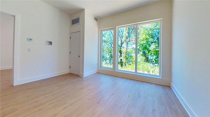 Empty room, Interior, Wood Texture Flooring