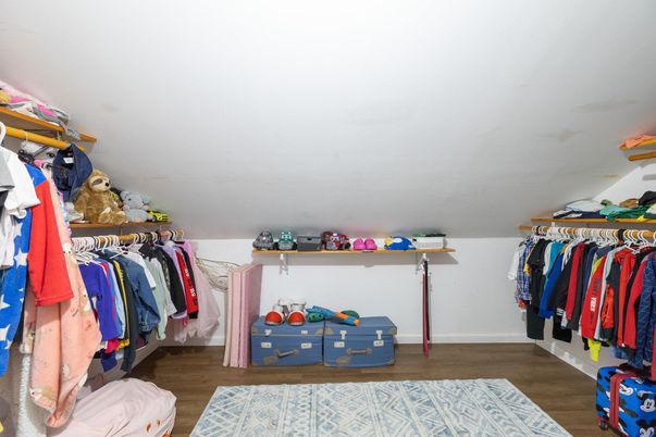 Interior, Walk-in Closets, Wood Texture Flooring