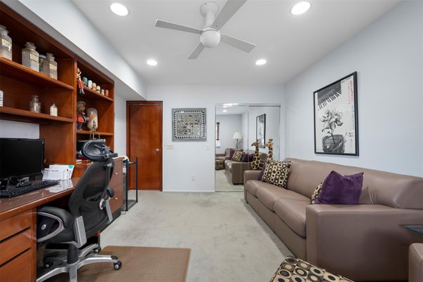 Home Office, Interior, Living room, Recessed Lighting