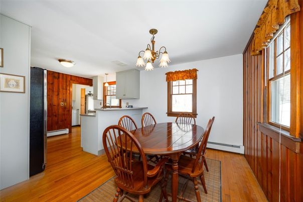 Chandelier, Dining room, Interior, Kitchen, Wood Texture Flooring