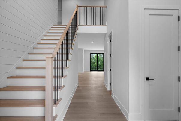 Interior, Recessed Lighting, Wood Texture Flooring
