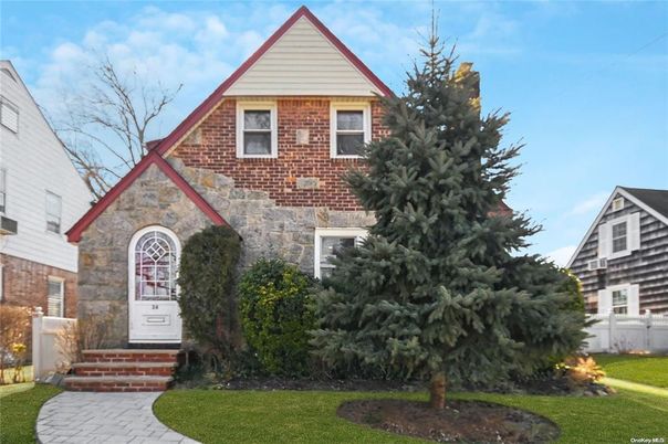 Exterior, Facade, Brick Facade, Tudor Revival