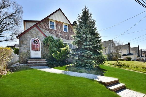 Exterior, Facade, Brick Facade, Tudor Revival