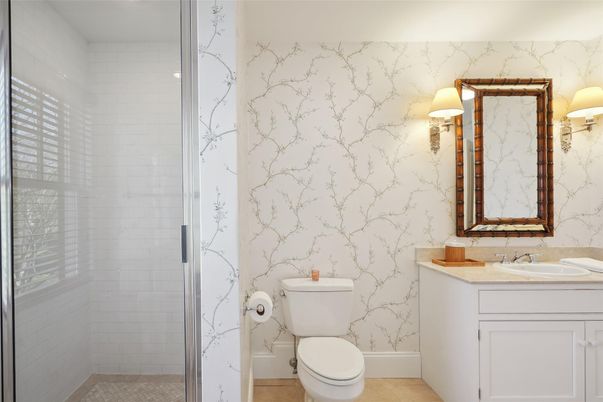 Bathroom, Interior, Marble Walls