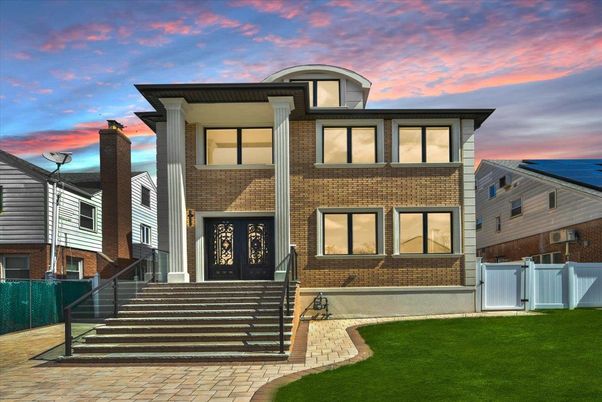 Exterior, Facade, Brick Facade, Modern