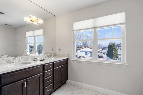 Bathroom, Dual Sink Vanities, Interior, Marble