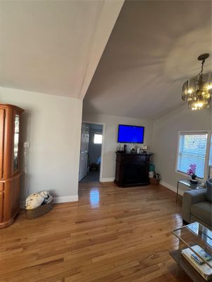 Chandelier, Interior, Living room, Wood Texture Flooring