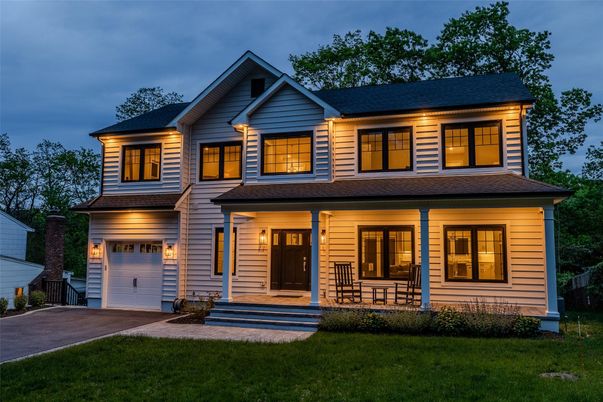 Attached, Exterior, Facade, Farmhouse