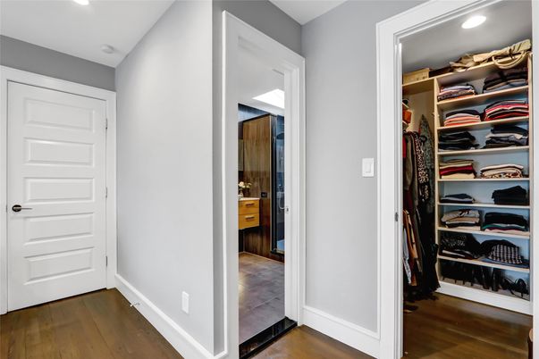 Interior, Recessed Lighting, Walk-in Closets, Wood Texture Flooring