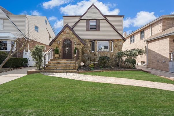 Exterior, Facade, Brick Facade, Tudor Revival