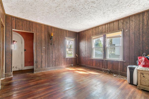 Empty room, Interior, Wood Texture Flooring, Wooden Walls