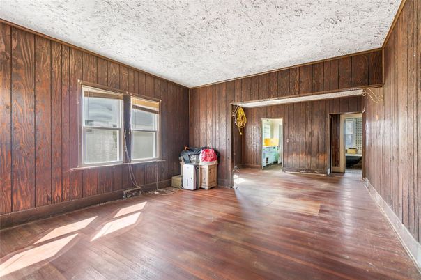 Empty room, Interior, Wood Texture Flooring, Wooden Walls
