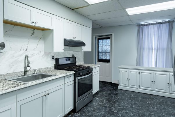Interior, Kitchen, Marble Walls
