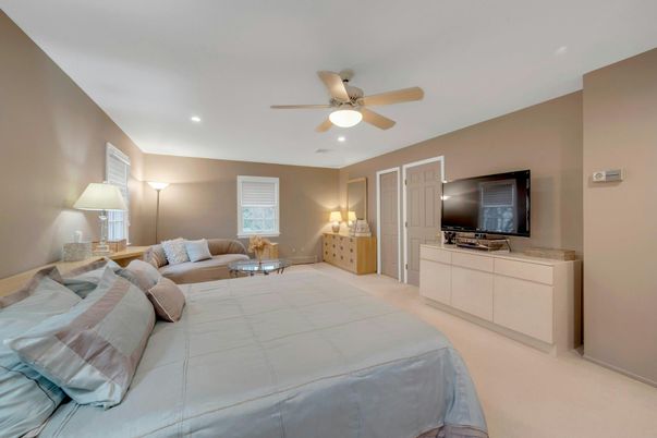 Bedroom, Interior, Living room, Recessed Lighting