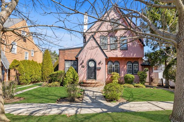 Exterior, Facade, Brick Facade, Tudor Revival