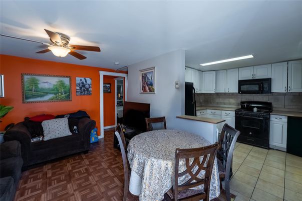 Dining room, Interior, Kitchen