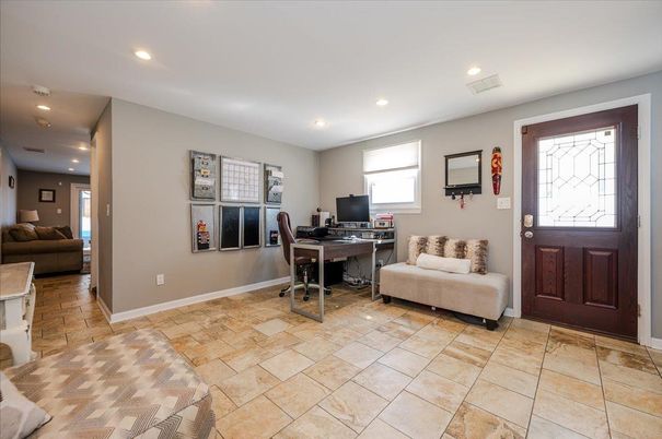 Home Office, Interior, Recessed Lighting