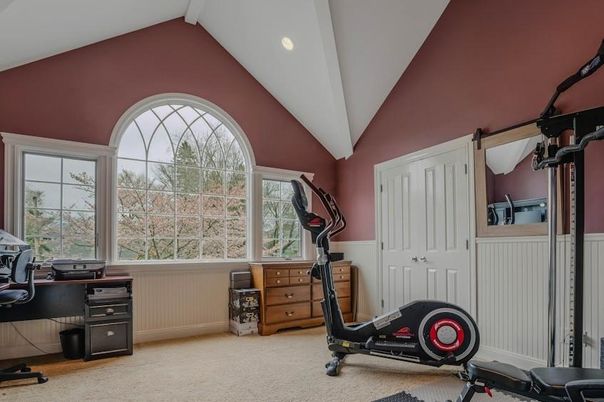 Fitness Equipment, Home Office, Interior, Recessed Lighting