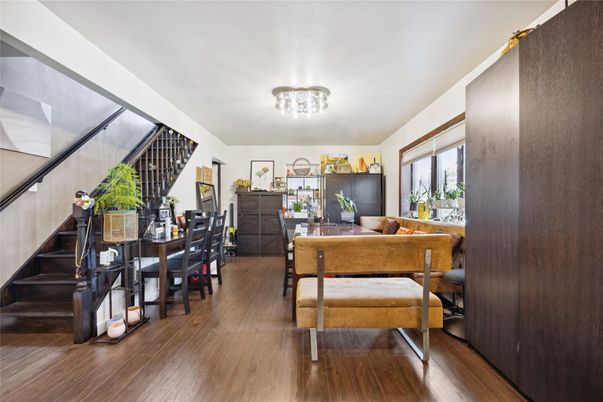 Dining room, Interior, Wood Texture Flooring