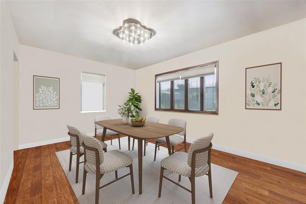 Dining room, Interior, Wood Texture Flooring