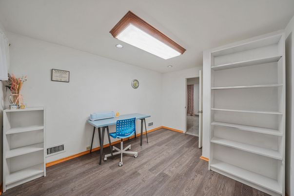 Home Office, Interior, Recessed Lighting