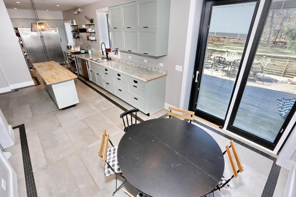 Dining room, Interior, Kitchen