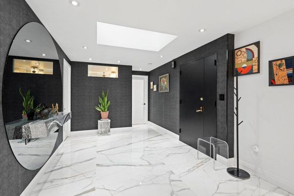 Interior, Marble, Recessed Lighting